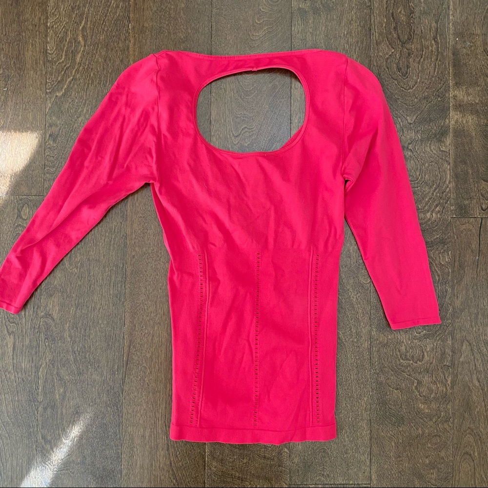 Bebe 3/4 Sleeve Top NWOT
